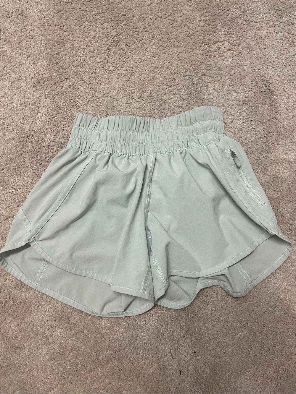 lululemon Women’s Light Mint Active Shorts